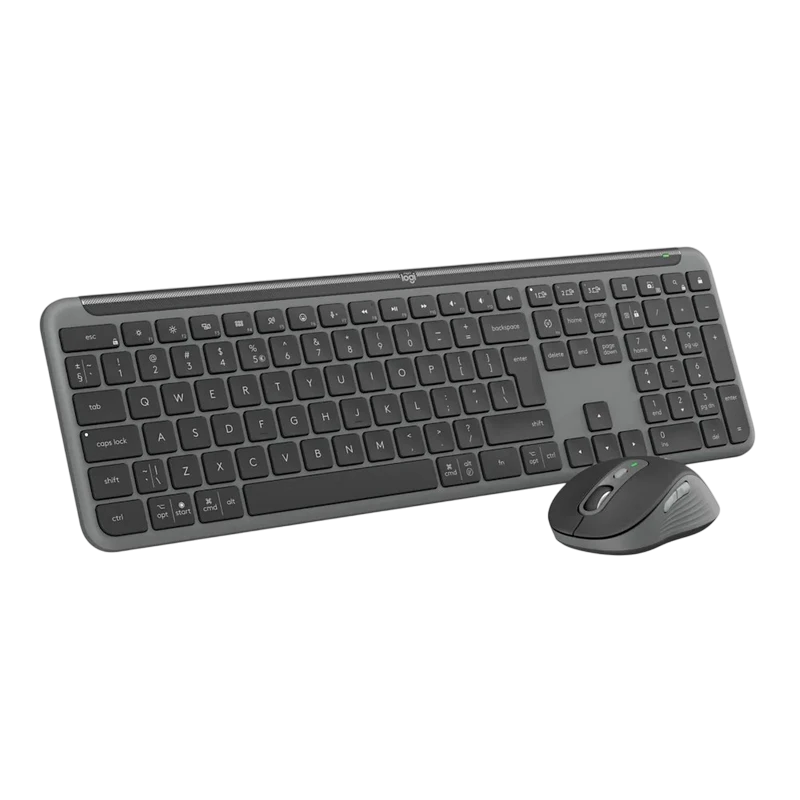 Set tastatură + mouse logitech mk950, fără fir, grafit 6