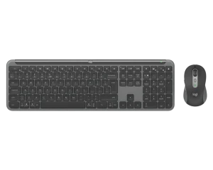 Set tastatură + mouse logitech mk950, fără fir, grafit
