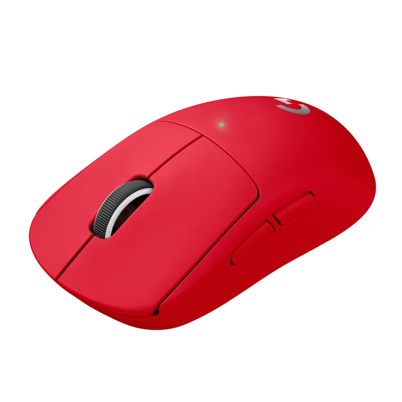 Gaming mouse logitech pro x superlight 2 se lightspeed, roșu 4