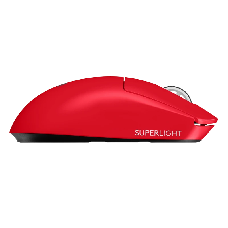 Gaming mouse logitech pro x superlight 2 se lightspeed, roșu 6