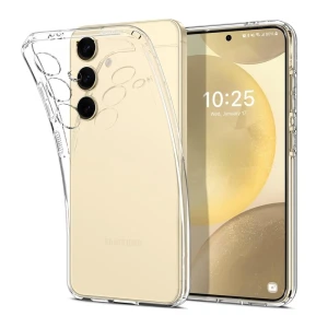 Чехол woo case soft tpu для samsung galaxy s24 plus, прозрачный