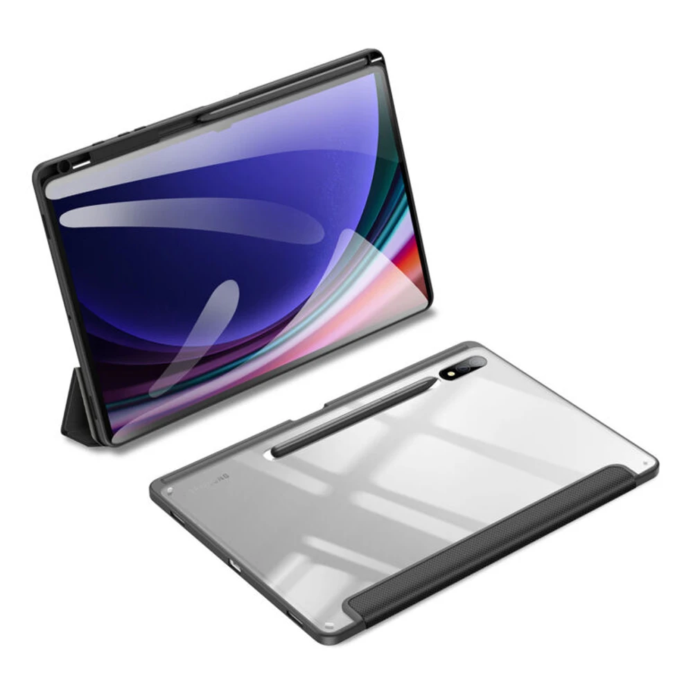 Чехол dux ducis для планшета samsung tab s10 plus / s9 plus / s9fe plus toby, черный 3