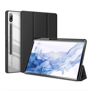 Чехол dux ducis для планшета samsung tab s10 plus / s9 plus / s9fe plus toby, черный