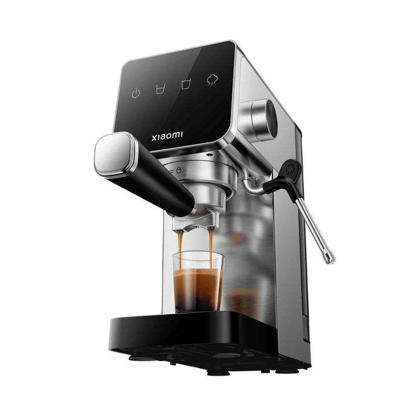 Кофемашина xiaomi semi-automatic espresso, 1350вт, нержавеющая сталь 3