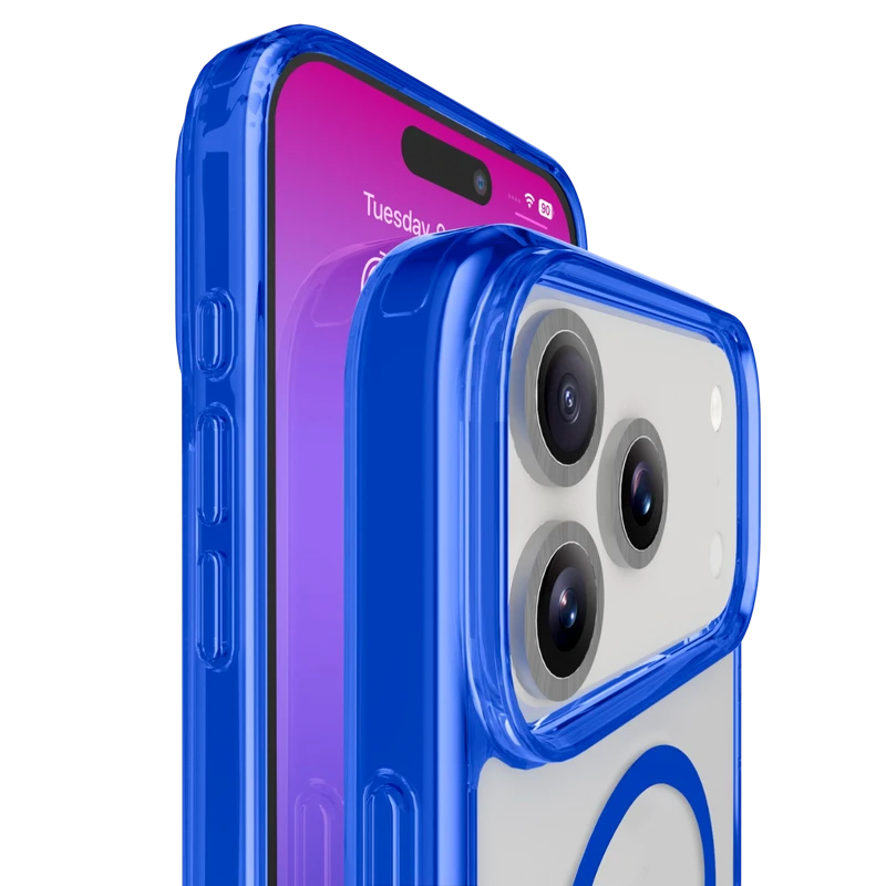 Husă cellularline iconic mag pentru apple iphone 17 pro, albastru 3