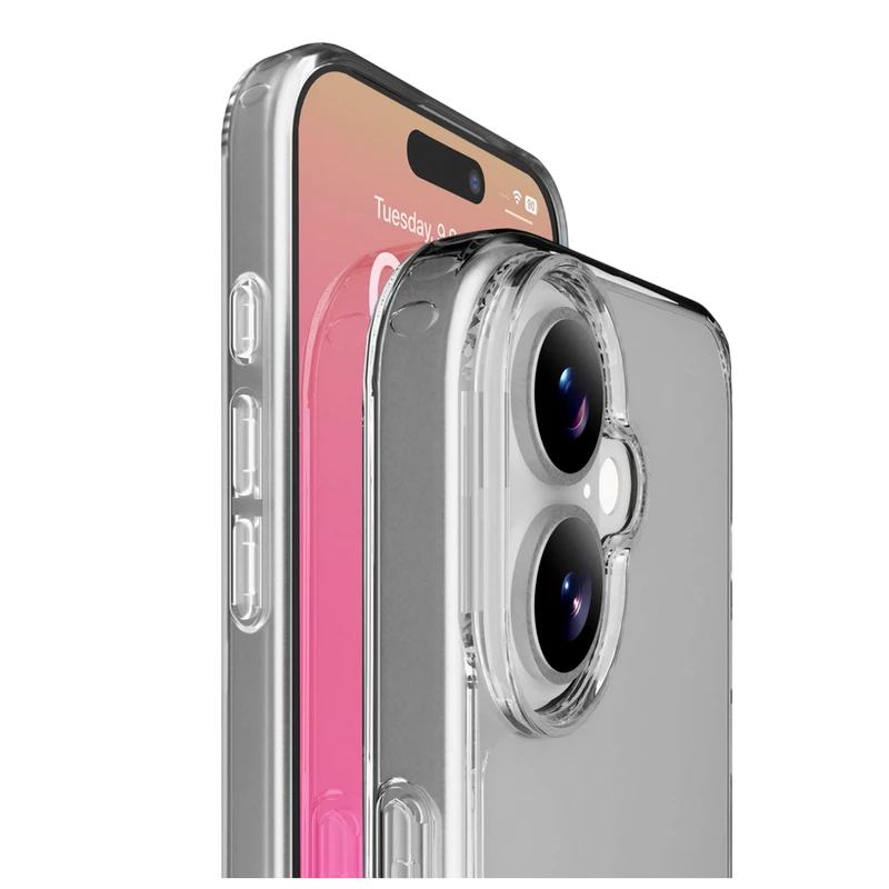 Husă cellularline clear duo pentru apple iphone 17, transparent 3