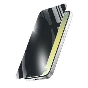 Sticlă de protecție cellularline tempered glass privacy pentru apple iphone air, negru
