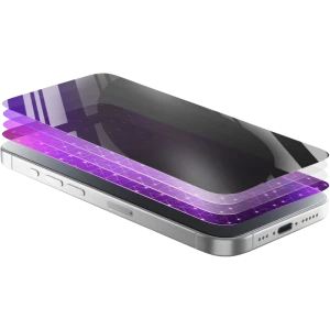 Защитное стекло cellularline tempered glass privacy для apple iphone 17 pro max, черный Thumbnail 2
