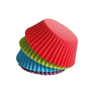 Hartie de copt muffin collor/dungi 80 buc. 3.5x7cm Thumbnail 2