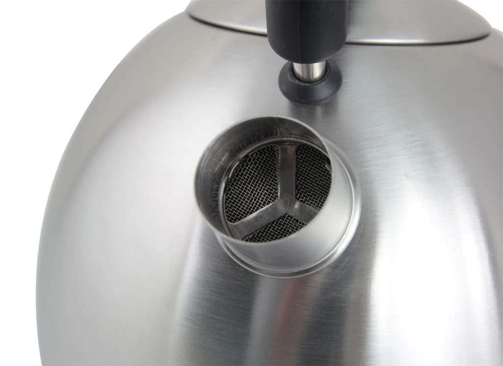 Kettle esperanza danube ekk032x, inox, 2200w,  1.8 l, auto shut-off after boiling, boil dry safety cut-off, concealed heating element, powercord lengt 3