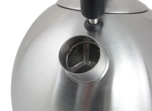 Kettle esperanza danube ekk032x, inox, 2200w,  1.8 l, auto shut-off after boiling, boil dry safety cut-off, concealed heating element, powercord lengt Thumbnail 3