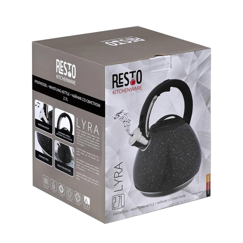 Ceainic resto  90604, 2,7l, negru 11