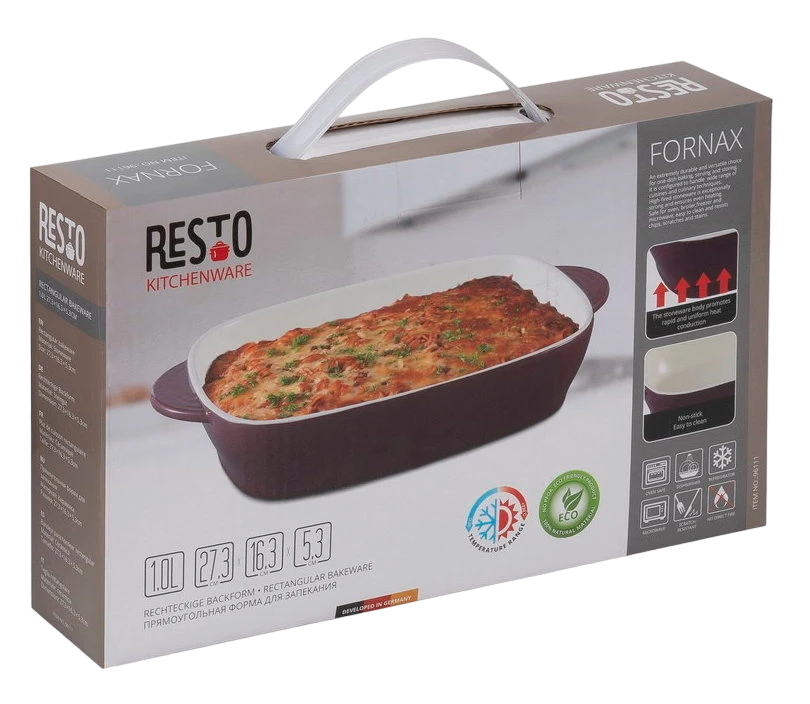 Форма для выпечки resto 96111, красный 2