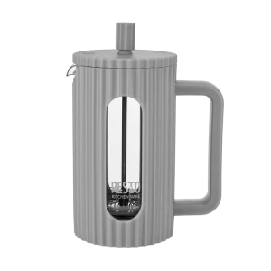 Cafetiera french press resto 90532, 0,6l, gri deschis