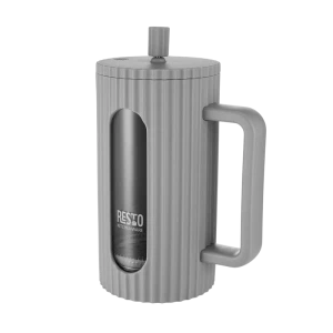 Cafetiera french press resto 90533, 1l, gri deschis Thumbnail 2
