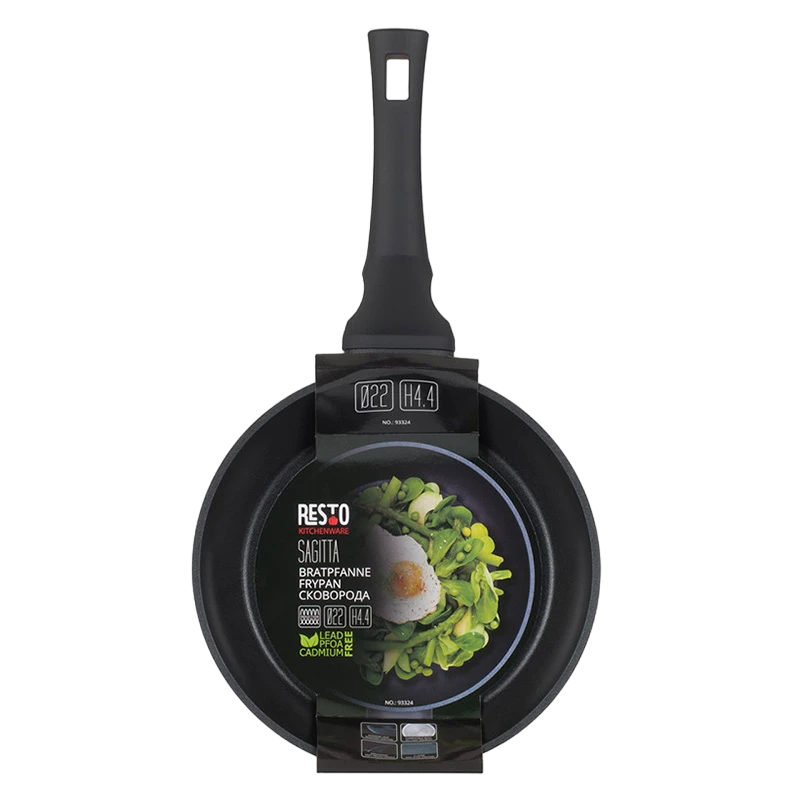 Tigaie resto 93326, 26cm, negru 5