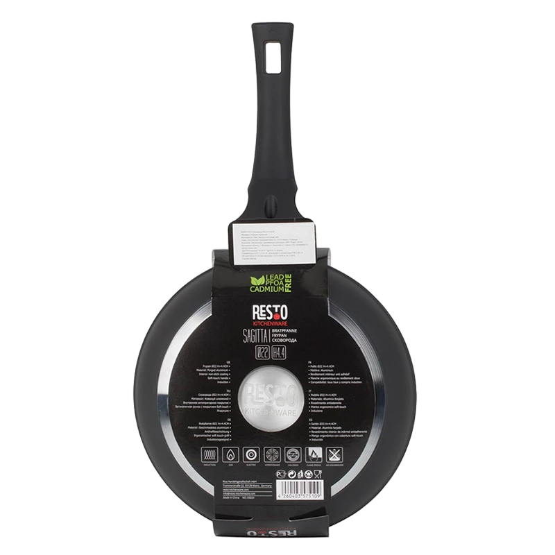 Tigaie resto 93326, 26cm, negru 9