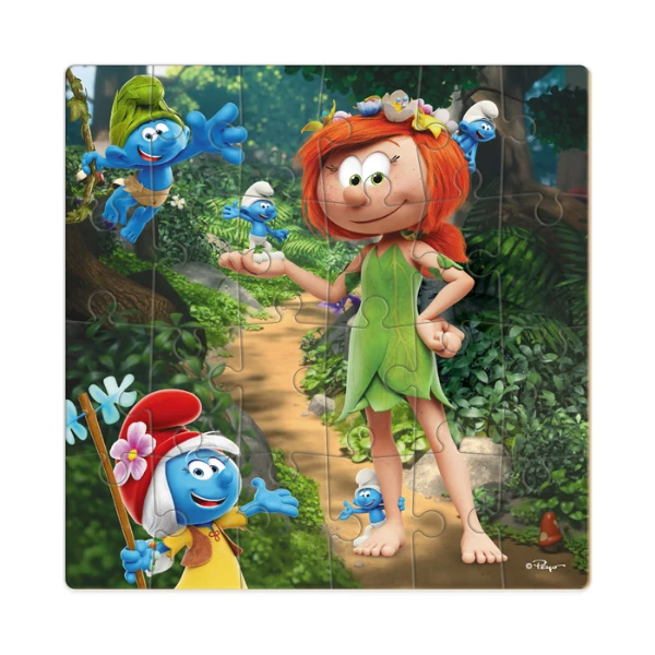 Puzzle "prințesa în pădure", seria smurfii, 24 elem. 2
