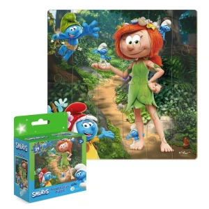 Puzzle "prințesa în pădure", seria smurfii, 24 elem.
