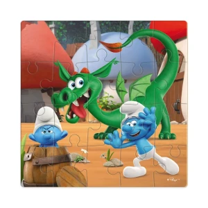 Puzzle "ascunselea cu dragonul", seria smurfii, 20 elem. Thumbnail 2
