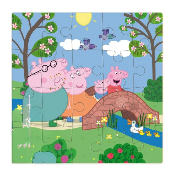 Puzzle "plimbare în parc", seria peppa pig, 20 elem. 2