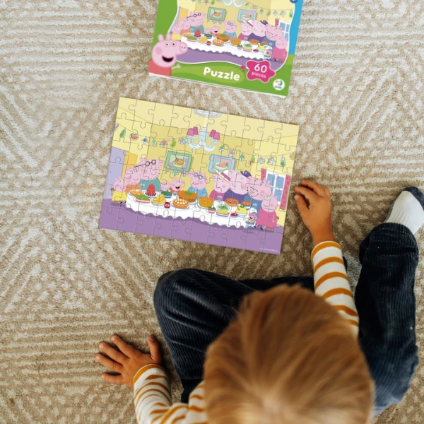 Puzzle "familia împreună", seria peppa pig, 60 elem. 6