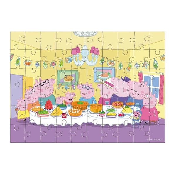 Puzzle "familia împreună", seria peppa pig, 60 elem. 2