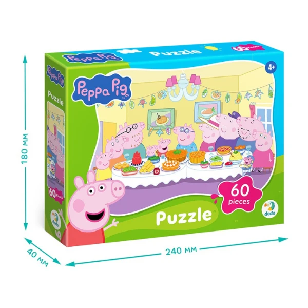 Puzzle "familia împreună", seria peppa pig, 60 elem. 5