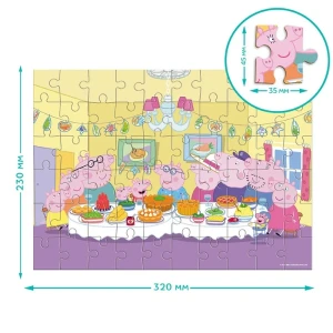 Puzzle "familia împreună", seria peppa pig, 60 elem. Thumbnail 4