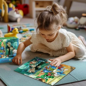 Puzzle "animalul de companie – dragon", seria smurfii, 60 elem. Thumbnail 4