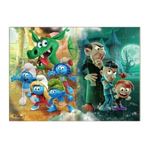 Puzzle "animalul de companie – dragon", seria smurfii, 60 elem. Thumbnail 2