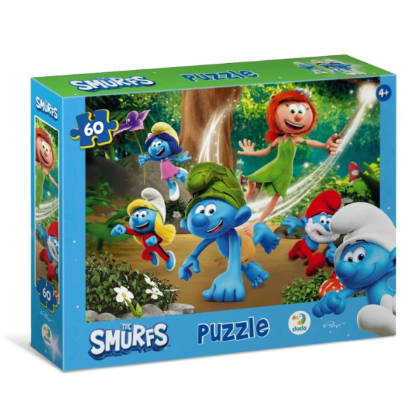 Puzzle "prințesa frunzuliță", seria smurfii, 60 elem. 3