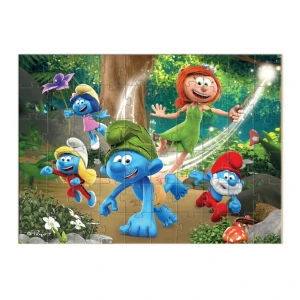 Puzzle "prințesa frunzuliță", seria smurfii, 60 elem. Thumbnail 2