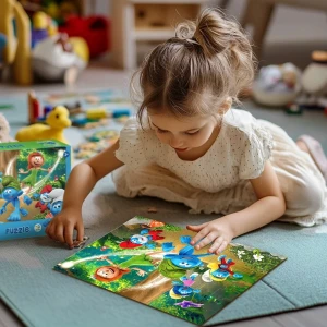 Puzzle "prințesa frunzuliță", seria smurfii, 60 elem. Thumbnail 5
