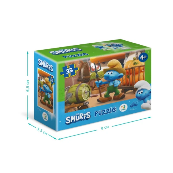 Puzzle-mini "fermierul cu dovleci", seria smurfii, 35 elem. 5