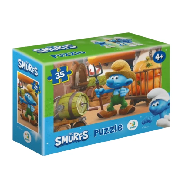 Puzzle-mini "fermierul cu dovleci", seria smurfii, 35 elem. 3
