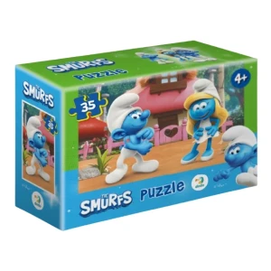 Puzzle-mini "romantic", seria smurfii, 35 elem. Thumbnail 3