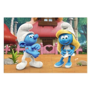 Puzzle-mini "romantic", seria smurfii, 35 elem. Thumbnail 2
