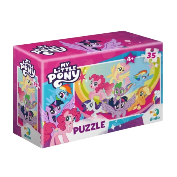 Puzzle-mini "prietene magice", seria my little pony, 35 elem. 3