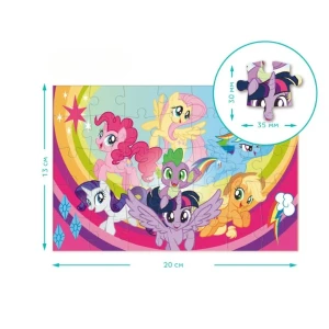 Puzzle-mini "prietene magice", seria my little pony, 35 elem. Thumbnail 4