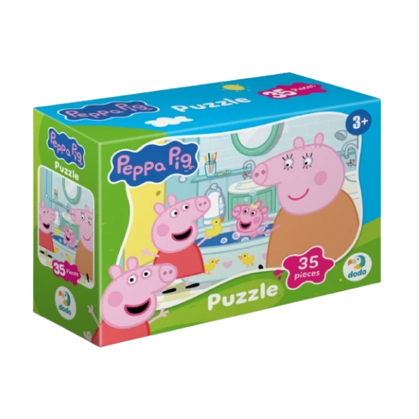 Puzzle-mini "rățuștele în baie", seria peppa pig, 35 elem. 3
