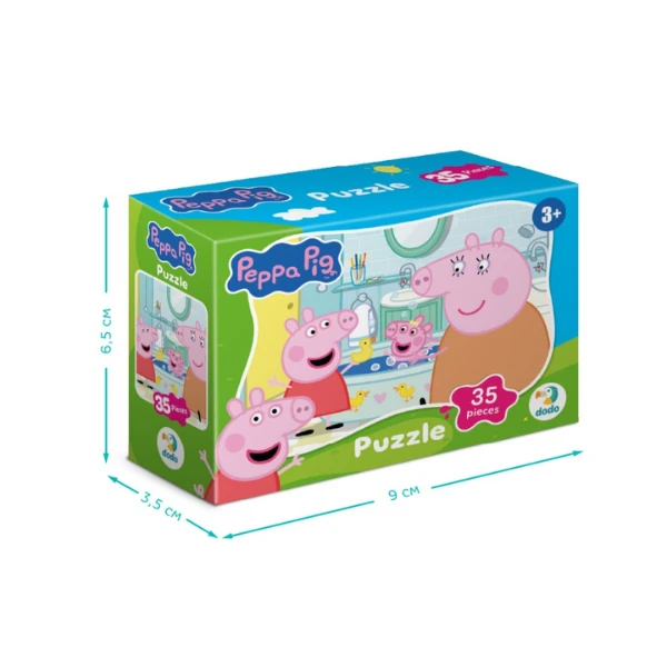 Puzzle-mini "rățuștele în baie", seria peppa pig, 35 elem. 5