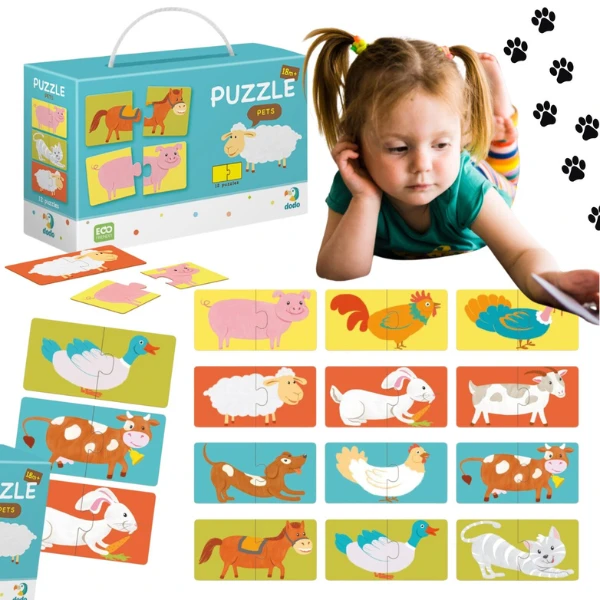 Puzzle "animale de casă", 24 elem. 4