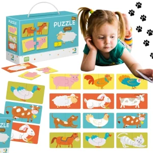 Puzzle "animale de casă", 24 elem. Thumbnail 4