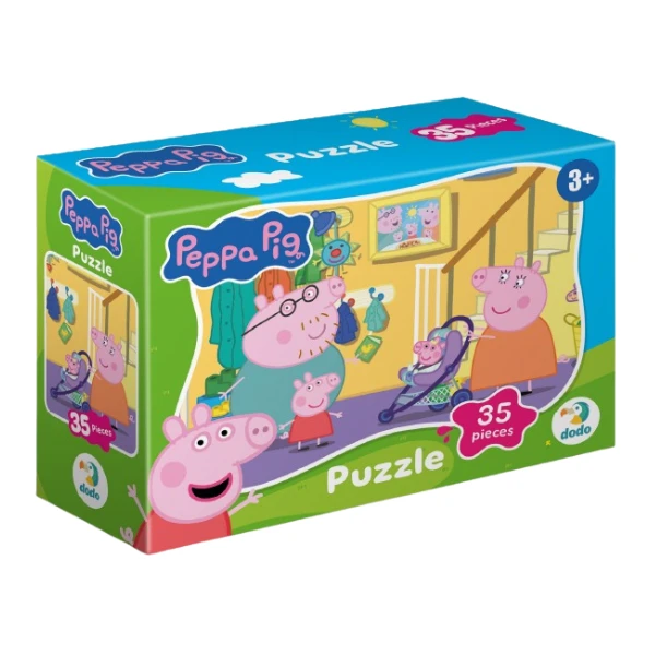 Puzzle-mini "la plimbare", seria peppa pig, 35 elem. 3