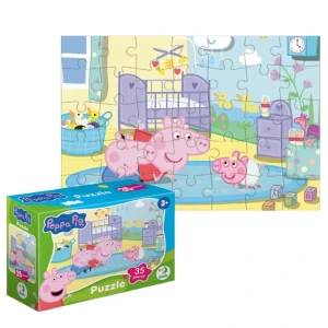 Puzzle-mini "bonele", seria peppa pig, 35 elem.