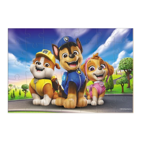 Puzzle-mini "zâmbim împreună", seria patrula cățelușilor, 35 elem. 2