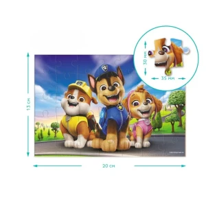 Puzzle-mini "zâmbim împreună", seria patrula cățelușilor, 35 elem. Thumbnail 4