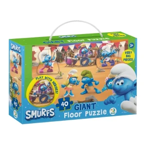 Puzzle mare de podea, the smurfs - "muzica cântă", 40 elem. Thumbnail 3