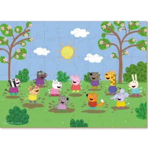 Puzzle "jocul cu prietenii", seria peppa pig, 60 elem. Thumbnail 2
